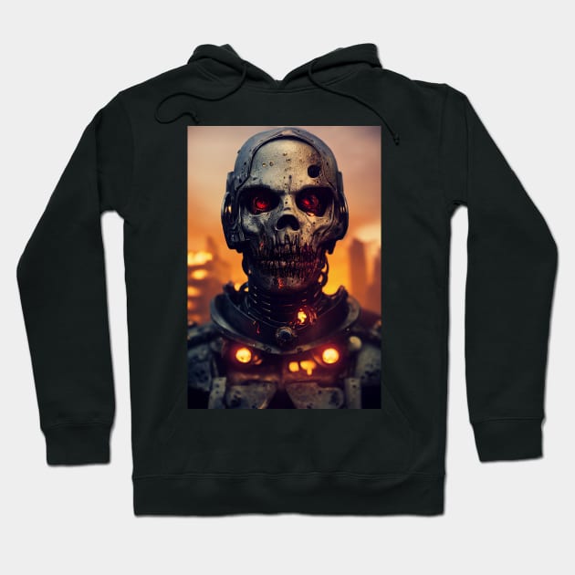 Skull Hoodie by Durro